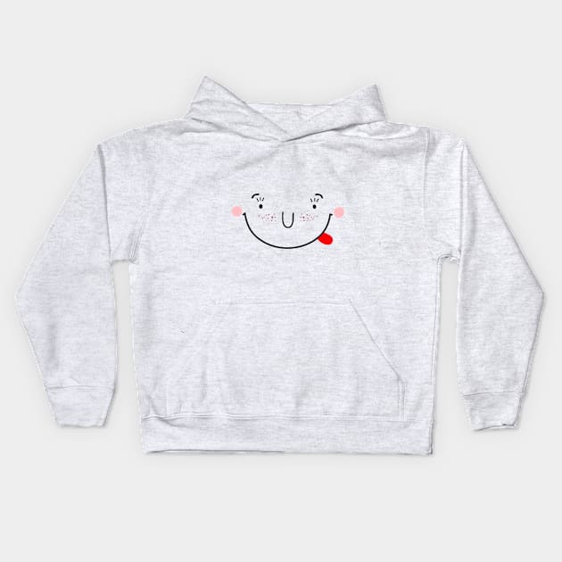 Smile Kids Hoodie by Frenzy Fox